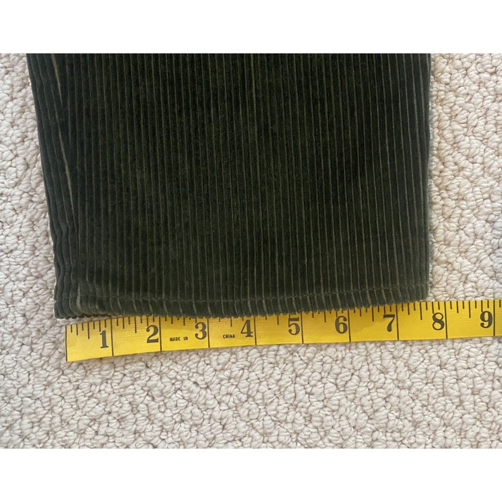 VINTAGE Cords by Doncaster. 100% cotton, Olive color. MADE IN THE USA. Size 6 - Picture 4 of 7